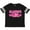 Football Black and White, variant on Glamma's Girl Gift Girls Toddler T-Shirt