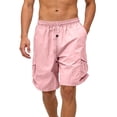thumbnail image 2 of Men's Hiking Cargo Shorts Quick Dry Lightweight Drawstring Waist Summer Casual Shorts Multi Pockets Work Golf Outdoor Athletic Short Pants, 3XL, 2 of 8