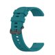 thumbnail image 5 of Pulsera de repuesto de banda de silicona de 22 mm para el color del reloj Xiaomi (verde), 5 of 8