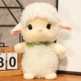 thumbnail image 6 of Niusricy Lamb Plush Toy Cute Sheep Stuffed Animal Cartoon Doll Bedtime Friend Birthday Gift for Adults and Kids, 6 of 6
