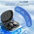 thumbnail image 2 of Real-Time AI Translation Earbuds for Travel & Business, AI Translator Device Supports 144 Languages, Wireless Conversation Earbud with Charging Case (2pcs A), 2 of 8