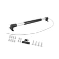 thumbnail image 3 of davian RV Screen Door Handle Universal Adjustable Aluminum Grab Bar Automatic Closing Device Built in Spring Secure Entry Suitable for Tr Silver, 3 of 8
