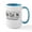 White/Blue Inside, variant on CafePress - Bacon Mugs - 15 oz Ceramic Large White Novelty Mug
