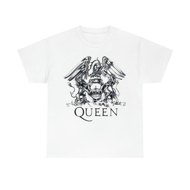 Queen Band Tshirt White Cotton Mens Womens Tee S4XL