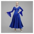 thumbnail image 4 of Ballroom Dance Dresses For Women Competition Modern Dance Dress Big Swing Elegant Waltz Outfits, 4 of 5