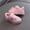 Pink, variant on Girls Light Up Sneakers, Flat Breathable Mesh Soft Soled Kids Running Shoes Purple Size 8(Little Kids)