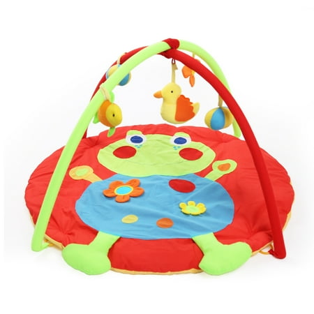 Frog Activity Gym Playmat Baby Infant Game Play Mat Activity Gym
