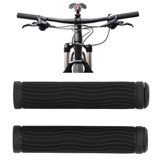 Puños Para Manillar De Bicicleta, Goma Duradera Con Cómodo Antideslizante Ergonómico Para BMX, Montaña, MTB, Beach Cruiser, Scooter