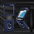 thumbnail image 3 of Ring Grip Hybrid Case for Samsung Galaxy Z Flip 5 - Blue, 3 of 4