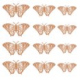 thumbnail image 2 of Xihbxyly Pegatinas de Pared Doradas de Lujo, Fáciles de Despegar y Pegar, Reutilizables y Superadhesivas, para Decoración de Habitaciones y Bodas, Elegantes Fondos para Fiestas, Juego de 12 Piezas, 3, 2 of 6