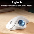 thumbnail image 3 of TFixol Logitech ERGO M575 Wireless Trackball Mouse High Precision Wireless Office Mouse Ergonomic Mice Support Windows/Mac White, 3 of 8