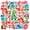 1A-35pcs, variant on 35pcs Cuddly s Stickers Toon DIY Stickers Funny Graffiti Decals  Animal Stickers for Notebooks Luggage Phone Laptops