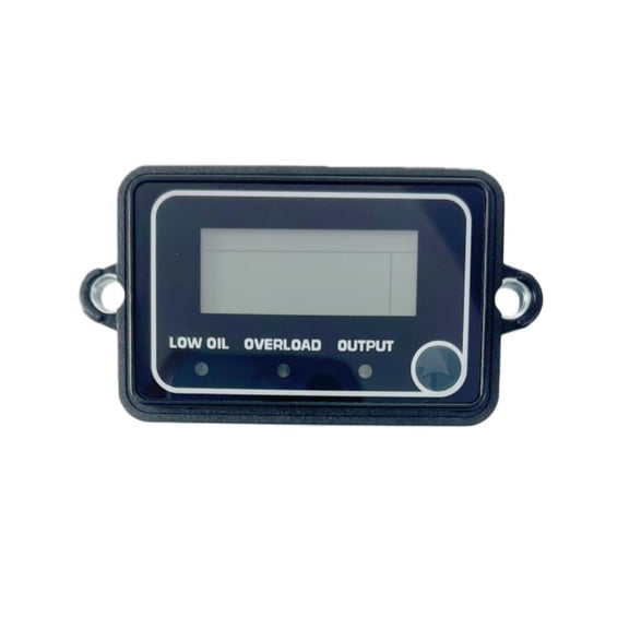 Digital Indicator Meter for Low Oil Alert, Overload & Output – Compatible with Harbor Freight Predator 3500 Inverter Generator