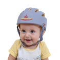 thumbnail image 3 of Casco de seguridad para bebé, gorra protectora ajustable para niño pequeño, sombrero de seguridad para niños, 3 of 5