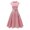 Pink, variant on Sngxgn Women's Summer Maxi Dress Casual Short Sleeve Crewneck Swing Dress Tiered Beach Dresses(Red,XXL)