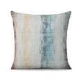 thumbnail image 2 of Exquisite 2-Pack Abstract Art Cushion Cover: Grey & Blue, Modern Decor, Soft Linen, Zippered, 18x18 inch, Perfect for Adding Style to your Sofa or Couch., 2 of 7