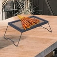 thumbnail image 1 of Parrilla plegable para fogatas,Parrilla plegable para fogatas,portátil y resistente,Picnic al aire libre,fogata,cocina,barbacoa pequeña,Parrilla de barbacoa portátil para acampar,Parrilla, 1 of 8