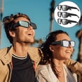thumbnail image 2 of Directamente de fábrica: gafas para ver la ocultación solar (3 pares) Seguras y cómodas para la observación solar, 2 of 8