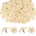thumbnail image 1 of Uxcell 200-Pack Cabezas de Rosas Artificiales, Cabeza de Rosa de Seda Falsa para Boda/Ramo/Pared de Flores/Artesanías DIY/Decoración de Fiesta, Cabezas de Flores Falsas [Beige], 1 of 1