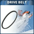 thumbnail image 2 of Drive Belt V-Belt No.3211216 for Polaris 800 SKS 155 Snowmobile Rubber Fiber Black, 2 of 7