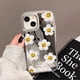 thumbnail image 4 of Cute Daisy Pattern Phone Case For iPhone 14 Pro Max Mirror Phone Cases For iPhone 15 11 12 13 Pro Max X XR XS Max Make up Cover, 4 of 4