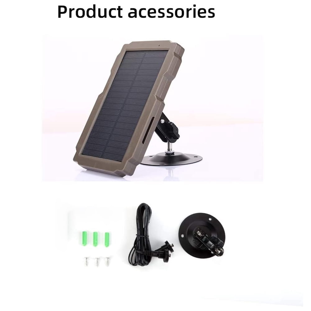Charging plate,Camera Solar Panel Solar Camera 6v-12v Reable Solar Kit 3000mah 6v-12v Panel Kit 3000mah Solar Ip66 Waterproof Ip66 Waterproof Camera Waterproof Camera Bosnyyds Plug