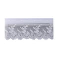 thumbnail image 2 of Homerr Air Conditioning Curtain Decorative Air Conditioner Mesh Cloth Air Conditioning External Windshield Curtain | Flower Applique Lace AC Vent Cover, 2 of 7