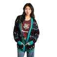 thumbnail image 3 of Harry Potter Hogwarts House Symbols Cardigan, 3 of 4