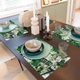 thumbnail image 6 of Placemats Set Of 4 / 6, Football 7 Placemats For Dining Table Indoor/Outdoors Heat Resistant Washable Placemats 18" X 12", 6 of 8