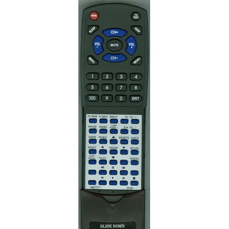 Replacement Remote for SONY HTCT770 RMANP114 RM-ANP114 1-492-737-11 RT149273711 HTCT370