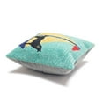 thumbnail image 5 of Liora Manne Frontporch Sailing Dog Indoor Outdoor Decorative Pillow Yellow, 5 of 6
