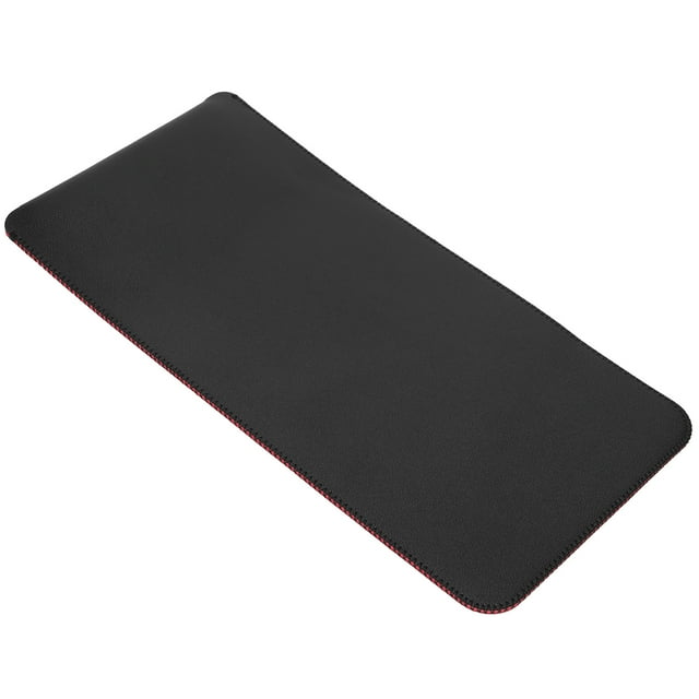 Faux Leather Keyboard Sleeve, Keyboard Carrying Case Portable Super Thin Keyboard Case Compact Waterproof Shockproof Simple Fashionable For Travel Black+Red