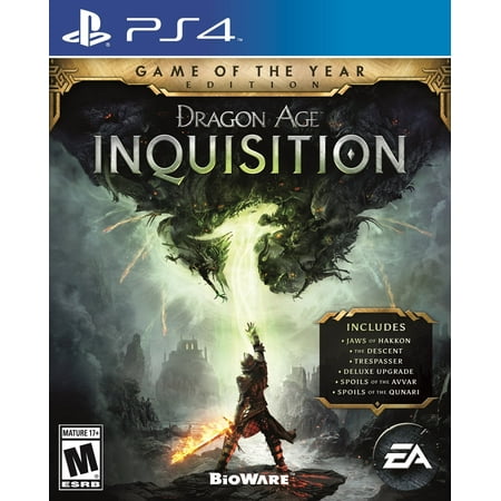 Dragon Age Inquisition [GOTY}, Electronic Arts, PlayStation 4, (Best Tv To Play Ps4 On)