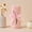 Pink, variant on RYDCOT 1 Pcs Decorative Floral Hand Towels for Bathroom with Tulip Ribbons 13 x 29'' Hand Towels Coral Cotton Absorbent Bath Decor for Spring Yoga Spa Gift