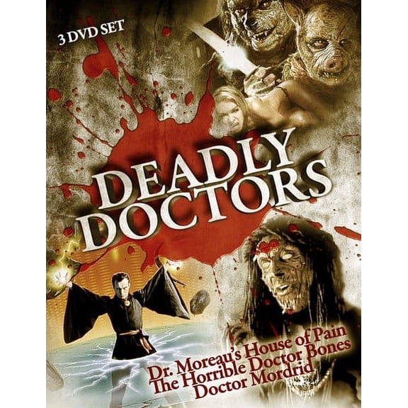 Deadly Doctors: 3 DVD Set (DVD)