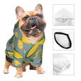 thumbnail image 4 of Uemuo Corn On The Leaves for Winter Dog Hoodie Sweatshirts with Pockets Warm Dog Clothes for Small Dogs Chihuahua-Medium, 4 of 8