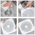 thumbnail image 4 of Recogedor de pelos de drenaje con filtración eficaz, uso generalizado en bañeras, cocinas y baños, tapón de silicona fácil de instalar y quitar (2 paquetes), 4 of 5