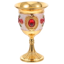 LOLIPPYY Drinking Cup Goblet Gold Copper 1Set 7.5X4.5X4.5CM