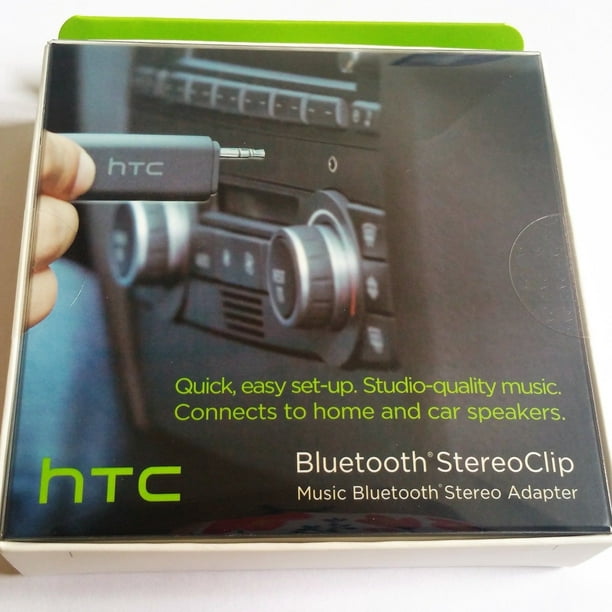 Voorbeeld Beknopt beha Brand NEW HTC Aux Bluetooth Music Streaming Stereo Clip Adapter Retail  Packaging - Walmart.com