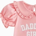 thumbnail image 6 of mgoYE Baby Girl Clothes 3-6 Months Newborn Baby Girl Summer Clothes Infant Daddys Little Girl Outfit Romper+Tutu Skirt Set Cute Baby Girl Outfits(Red,3-6 Months), 6 of 6