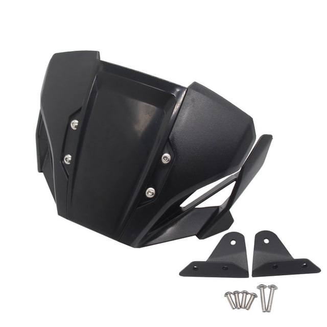 SPRING Motorcycle Front Screen WindScreen Wind Deflector For Honda CB650R CB1000R Black