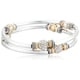 thumbnail image 1 of Brazalete Nine West Tri Tone, juego de 2 unidades para mujer, 1 of 3