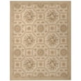 thumbnail image 1 of Due Process Stable Trading Aubusson Reims Ivory & Gold Area Rug, 2.06 x 6 ft., 1 of 1