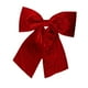 thumbnail image 5 of Lazo de terciopelo navideño, lazo de cinta de terciopelo navideño, guirnalda reutilizable para de , decorativo para festivales, para bar, 5 of 9