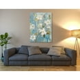 thumbnail image 4 of Epic Graffiti  'Graceful Magnolia I' by Danhui Nai, Giclee Canvas Wall Art - Blue 12" x 16", 4 of 5