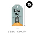 thumbnail image 5 of Koyal Wholesale 100-Pk RIP Halloween Gift Tags With String, Favor Bag Tags Halloween Decorations 2 x 3.75 inch, 5 of 5
