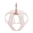 thumbnail image 6 of Efavormart 14" Rose Gold Crystal Metallic Royal Crown Cake Topper with 168 Acrylic Beads For Wedding Birthday Party Special Event, 6 of 11