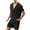 Z1-Black, variant on Akiihool Short Set for Men Casual Men's 2 Piece Linen Set Casual Band Collar Shirt and Shorts Beach Sets (Black,3XL)