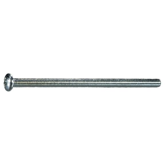 #10-32 x 3-1/2" Zinc Phillips Pan Head Machine Screws (50 pcs.)