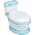 thumbnail image 1 of Bacinica Little monkey Bañito Entrenador Niños Baño Asiento Acojinado Azul, 1 of 6